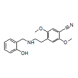 4-[2-[(2-Hydroxybenzyl)amino]ethyl]-2,5-dimethoxybenzonitrile