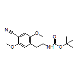 4-[2-(Boc-amino)ethyl]-2,5-dimethoxybenzonitrile