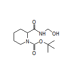 1-Boc-N-(hydroxymethyl)piperidine-2-carboxamide