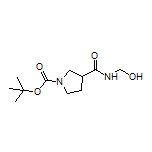 1-Boc-N-(hydroxymethyl)pyrrolidine-3-carboxamide
