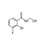2-Bromo-3-fluoro-N-(hydroxymethyl)benzamide
