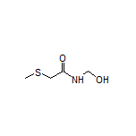 N-(Hydroxymethyl)-2-(methylthio)acetamide