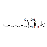 (S)-2-(Boc-amino)-2-methyl-9-decenoic Acid