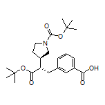 3-[(S)-2-[(R)-1-Boc-3-pyrrolidyl]-3-(tert-butoxy)-3-oxopropyl]benzoic Acid