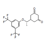 (S)-5-[1-[3,5-Bis(trifluoromethyl)phenoxy]ethyl]cyclohexane-1,3-dione