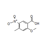 2-Methoxy-4-methyl-5-nitrobenzoic Acid