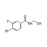 4-Bromo-3-fluoro-N-(hydroxymethyl)benzamide