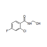 2-Chloro-4-fluoro-N-(hydroxymethyl)benzamide