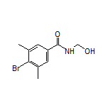 4-Bromo-N-(hydroxymethyl)-3,5-dimethylbenzamide