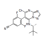 (R)-4-[5-Chloro-7-[(3,3-dimethylbutan-2-yl)amino]-[1,2,4]triazolo[1,5-a]pyrimidin-6-yl]-3,5-difluorobenzonitrile