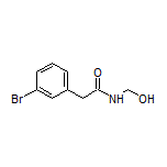 2-(3-Bromophenyl)-N-(hydroxymethyl)acetamide