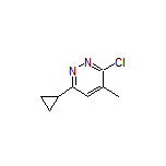3-Chloro-6-cyclopropyl-4-methylpyridazine