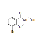 3-Bromo-N-(hydroxymethyl)-2-methoxybenzamide