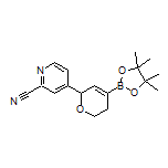 6-(2-Cyanopyridin-4-yl)-3,6-dihydro-2H-pyran-4-boronic Acid Pinacol Ester