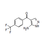 (5-Amino-1H-pyrazol-4-yl)[4-(trifluoromethyl)phenyl]methanone