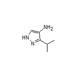3-Isopropyl-1H-pyrazol-4-amine