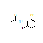 N-(2,6-Dibromobenzyl)-2-methylpropane-2-sulfinamide