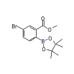 [4-Bromo-2-(methoxycarbonyl)phenyl]boronic Acid Pinacol Ester