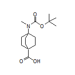 4-[Boc-(methyl)amino]bicyclo[2.2.2]octane-1-carboxylic Acid