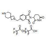 5-(2,7-Diazaspiro[3.5]nonan-2-ylmethyl)-2-(2,6-dioxopiperidin-3-yl)isoindoline-1,3-dione Bis(trifluoroacetate)