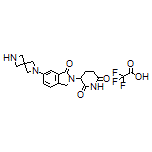 3-[1-Oxo-6-(2,6-diazaspiro[3.3]heptan-2-yl)isoindolin-2-yl]piperidine-2,6-dione Trifluoroacetate