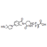 3-[1-Oxo-5-(2,6-diazaspiro[3.4]octan-6-yl)isoindolin-2-yl]piperidine-2,6-dione Trifluoroacetate