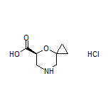 (S)-4-Oxa-7-azaspiro[2.5]octane-5-carboxylic Acid Hydrochloride