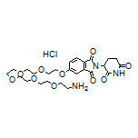 5-[(17-Amino-3,6,9,12,15-pentaoxaheptadecyl)oxy]-2-(2,6-dioxopiperidin-3-yl)isoindoline-1,3-dione Hydrochloride