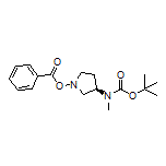 (R)-3-[Boc(methyl)amino]pyrrolidin-1-yl Benzoate
