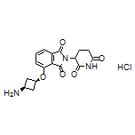 4-(cis-3-Aminocyclobutoxy)-2-(2,6-dioxopiperidin-3-yl)isoindoline-1,3-dione Hydrochloride