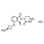 4-(trans-3-Aminocyclobutoxy)-2-(2,6-dioxopiperidin-3-yl)isoindoline-1,3-dione Hydrochloride