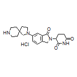3-[1-Oxo-6-(2,8-diazaspiro[4.5]decan-2-yl)isoindolin-2-yl]piperidine-2,6-dione Hydrochloride