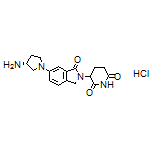 3-[6-[(R)-3-Aminopyrrolidin-1-yl]-1-oxoisoindolin-2-yl]piperidine-2,6-dione Hydrochloride
