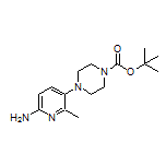5-(4-Boc-piperazin-1-yl)-6-methylpyridin-2-amine