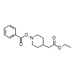 4-(2-Ethoxy-2-oxoethyl)piperidin-1-yl Benzoate