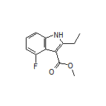 Methyl 2-Ethyl-4-fluoro-1H-indole-3-carboxylate