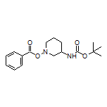 3-(Boc-amino)piperidin-1-yl Benzoate