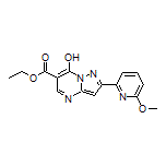 Ethyl 7-Hydroxy-2-(6-methoxy-2-pyridyl)pyrazolo[1,5-a]pyrimidine-6-carboxylate