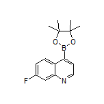 (7-Fluoro-4-quinolyl)boronic Acid Pinacol Ester