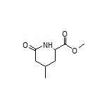 Methyl 4-Methyl-6-oxopiperidine-2-carboxylate