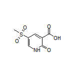 5-(Methylsulfonyl)-2-oxo-1,2-dihydropyridine-3-carboxylic Acid