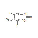 5,7-Difluoro-2-oxo-2,3-dihydrobenzo[d]oxazole-6-carbaldehyde