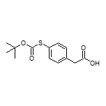 4-(Boc-thio)phenylacetic Acid