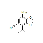 7-Amino-4-isopropylbenzo[d][1,3]dioxole-5-carbonitrile