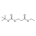 Ethyl 3-(Boc-thio)propanoate