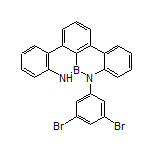 9-(3,5-Dibromophenyl)-8,9-dihydro-8,9-diaza-8a-borabenzo[fg]tetracene
