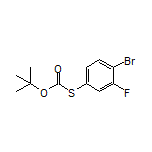 S-(4-Bromo-3-fluorophenyl) O-tert-Butyl Carbonothioate
