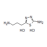 5-(3-Aminopropyl)-1,3,4-thiadiazol-2-amine Dihydrochloride
