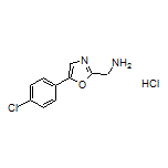 [5-(4-Chlorophenyl)oxazol-2-yl]methanamine Hydrochloride