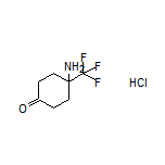 4-Amino-4-(trifluoromethyl)cyclohexanone Hydrochloride